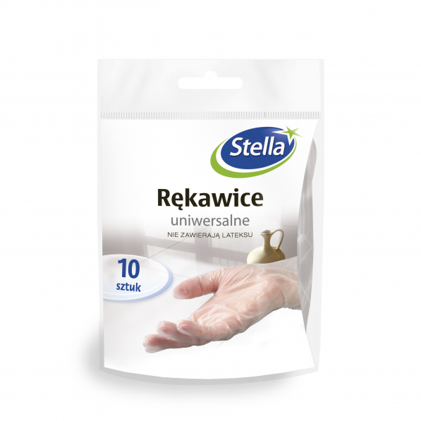 Rękawiczki winylowe STELLA 10 szt.