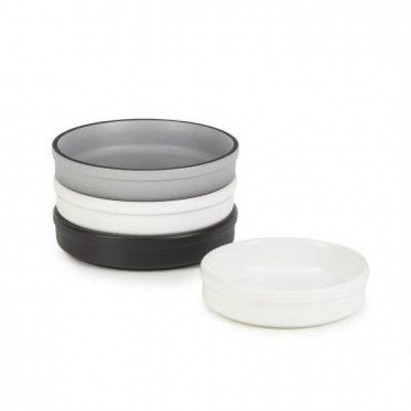 REVOL French Classics Crema Catalana 14 cm grafitowa - miska / salaterka porcelanowa