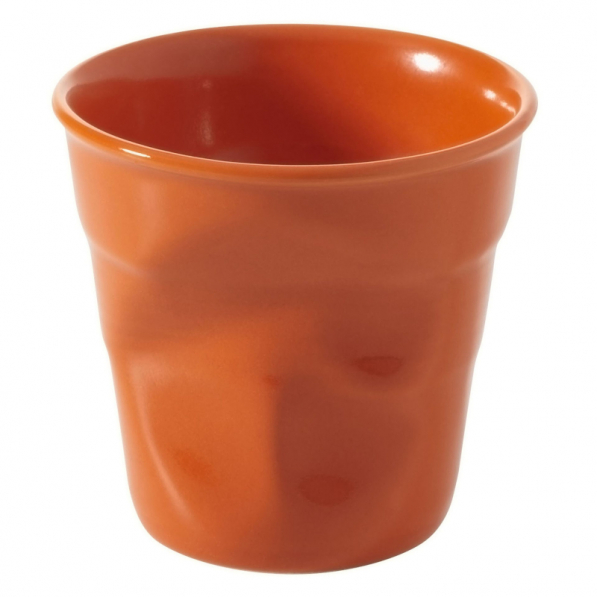 REVOL Froisses 180 ml pomarańczowy - kubek porcelanowy 