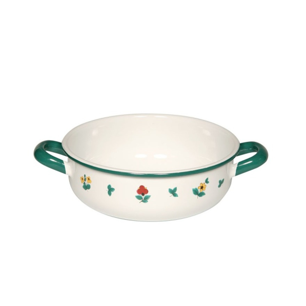 RIESS Country Gmundner Streublumen 0,85 l - misa na owoce emaliowana