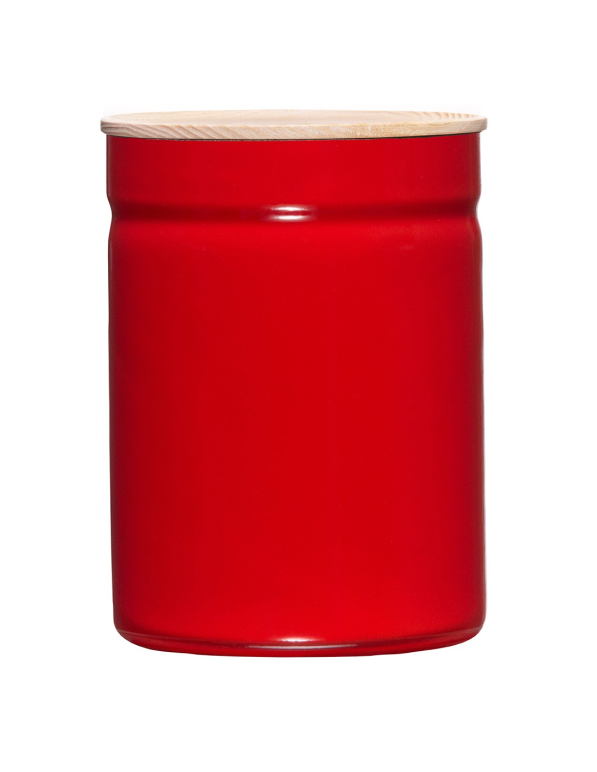 RIESS Fresh Tomato 2,2 l - pojemnik emaliowany pokrywką
