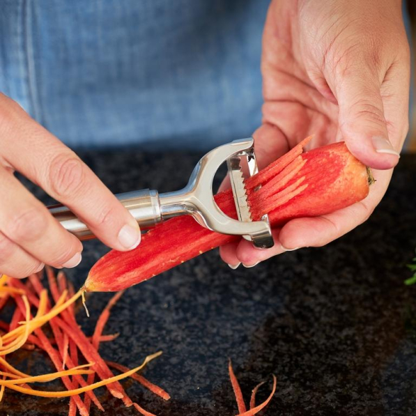 ROESLE Rundgriff 17 cm - obieraczka / nóż do julienne ze stali nierdzewnej