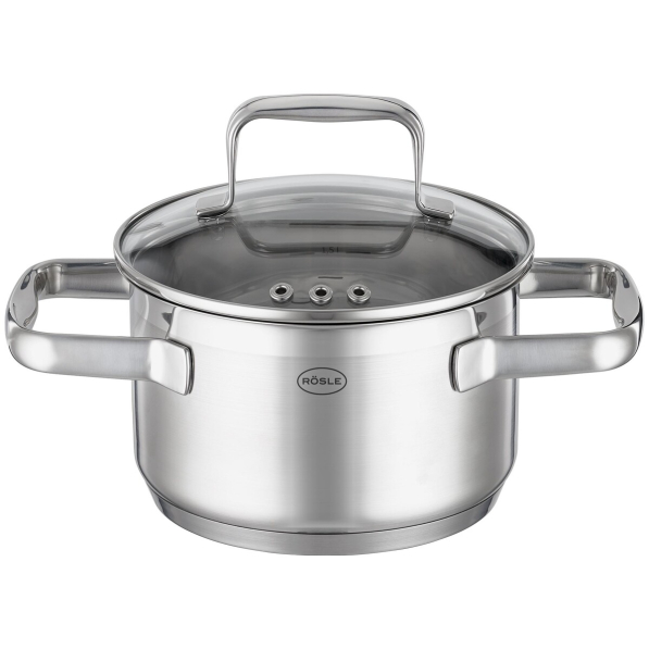 ROESLE Charm 1,9 l - garnek ze stali nierdzewnej z pokrywką