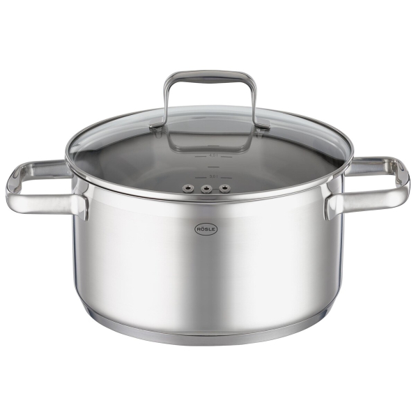 ROESLE Charm 5,8 l - garnek ze stali nierdzewnej z pokrywką