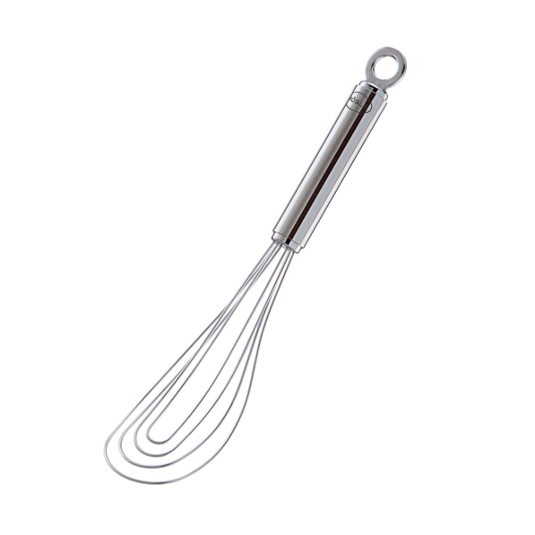 ROESLE Rundgriff 22 cm - trzepaczka / rózga kuchenna płaska ze stali nierdzewnej