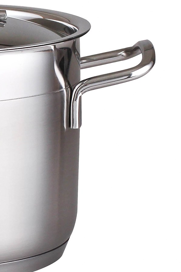 Garnek ze stali nierdzewnej z pokrywką ANETT 4,3 l