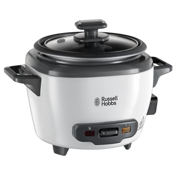 RUSSELL HOBBS Small Rice Cooker 200 W biały - garnek do gotowania ryżu elektryczny stalowy