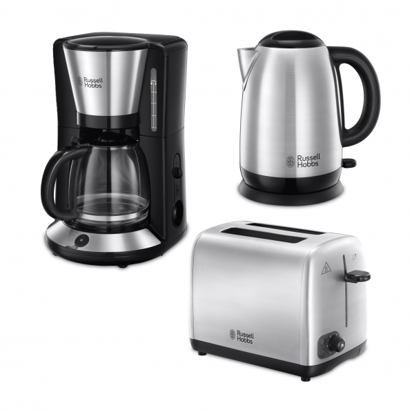 RUSSELL HOBBS Adventure 3 el. - ekspres do kawy przelewowy z tosterem i czajnikiem