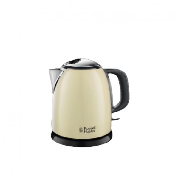 RUSSELL HOBBS Colours Plus Classic Cream 1 l kremowy - czajnik elektryczny bezprzewodowy ze stali nierdzewnej