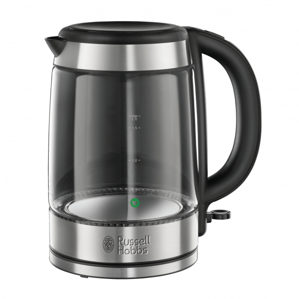 RUSSELL HOBBS Glass 1,7 l - czajnik elektryczny bezprzewodowy szklany