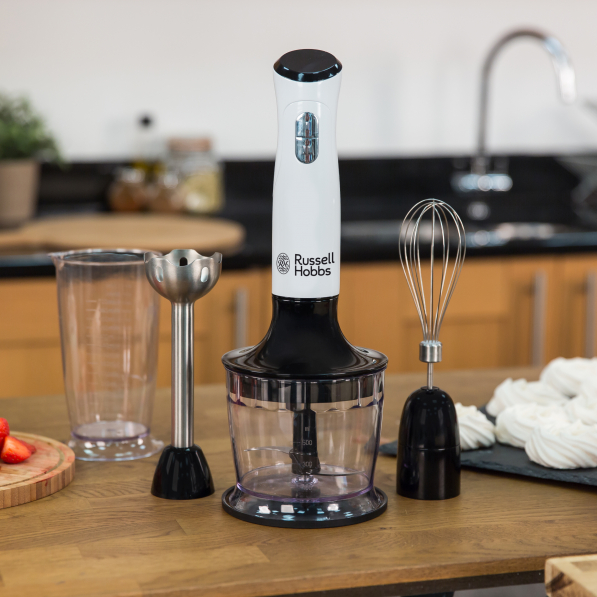 RUSSELL HOBBS Horizon 3 In 1 Hand Blender 500 W - blender kuchenny ręczny z akcesoriami