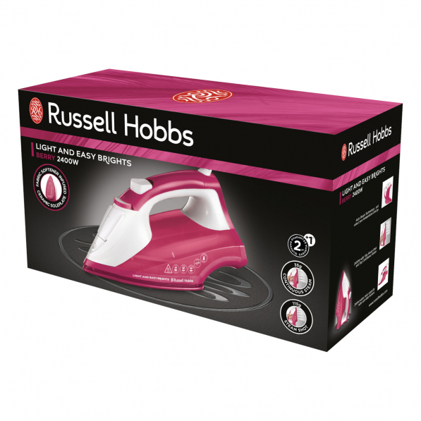 RUSSELL HOBBS Light And Easy 2400 W - żelazko parowe