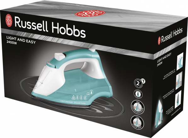 RUSSELL HOBBS Light And Easy 2400 W - żelazko parowe