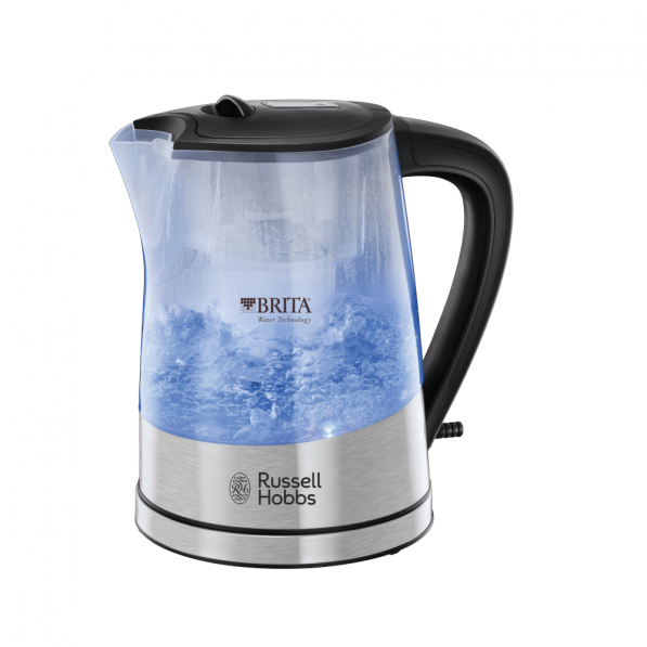 RUSSELL HOBBS Purity 22850-70 1 l biały - czajnik elektryczny bezprzewodowy z systemem filtrującym Brita