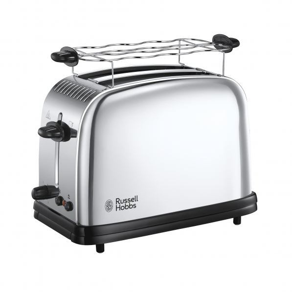 RUSSELL HOBBS Victory 1670 W - toster / opiekacz do kanapek elektryczny ze stali nierdzewnej