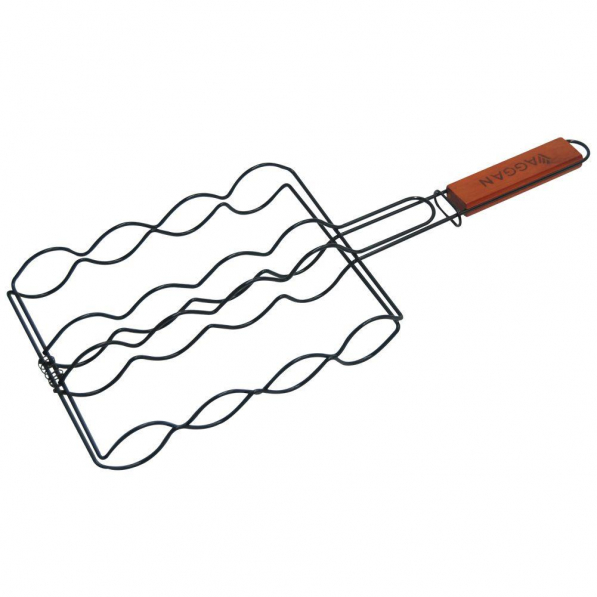 Ruszt do grilla metalowy GRILL SAUSAGE 50 x 19 cm