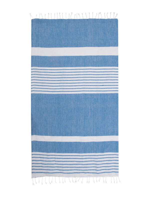 SAGAFORM Outdoor Ella Hamam 250 x 145 cm - ręcznik plażowy szybkoschnący z bawełny organicznej