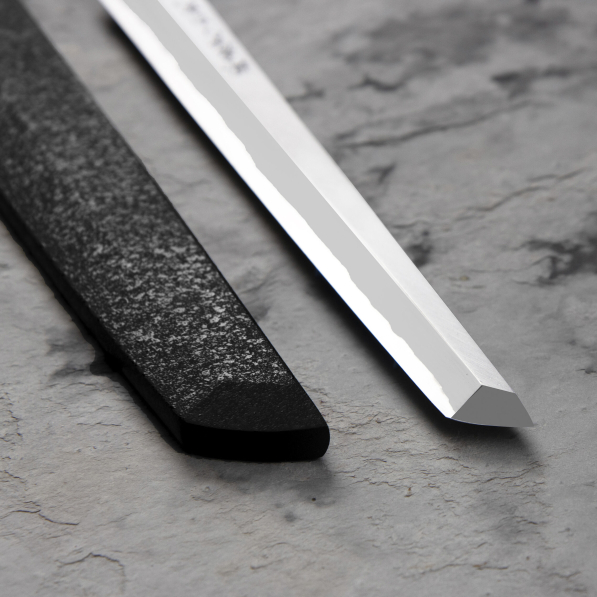 SAKAI TAKAYUKI Byakko 27 cm - nóż japoński Sakimaru ze stali wysokowęglowej z etui