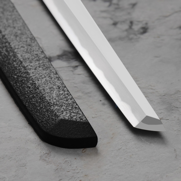 SAKAI TAKAYUKI Byakko 30 cm - nóż japoński Sakimaru ze stali wysokowęglowej z etui
