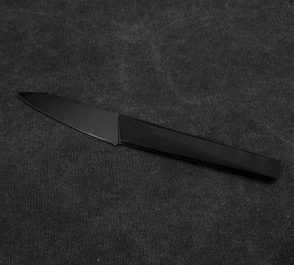 SATAKE Black 10 cm czarny - japoński nóż warzyw i owoców stalowy