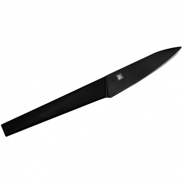 SATAKE Black 10 cm czarny - nóż do obierania warzyw i owoców stalowy