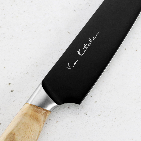 SATAKE Black Ash 13,5 cm - japoński nóż kuchenny ze stali nierdzewnej