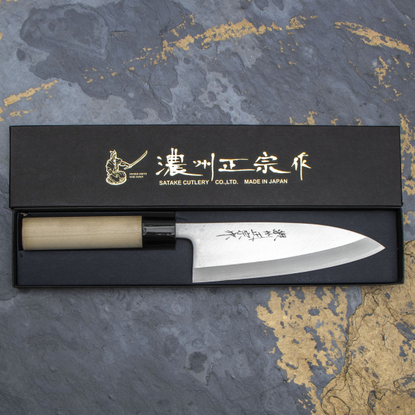 SATAKE Cutlery Mfg S/D SK-5 16,5 cm - nóż japoński Deba do filetowania stalowy