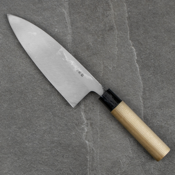 SATAKE Cutlery Mfg Shirogami 18 cm - nóż japoński Deba do filetowania ze stali węglowej