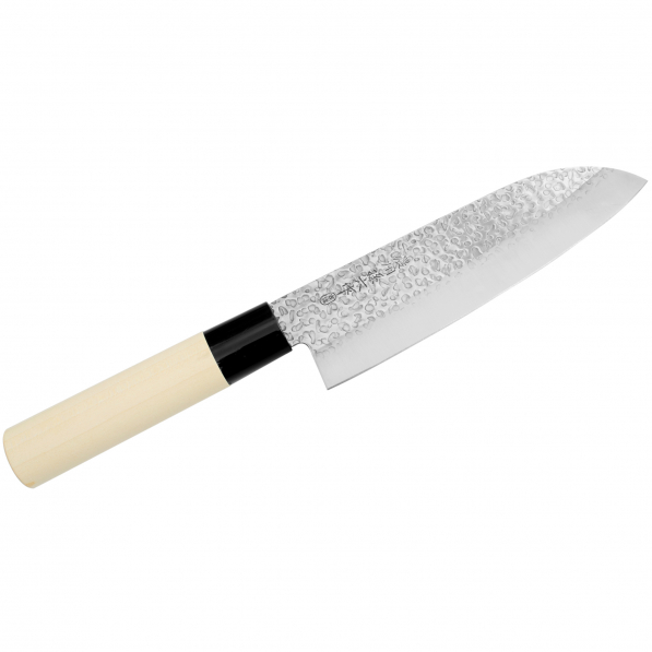 SATAKE Magoroku Saku 17cm - nóż Santoku ze stali nierdzewnej 