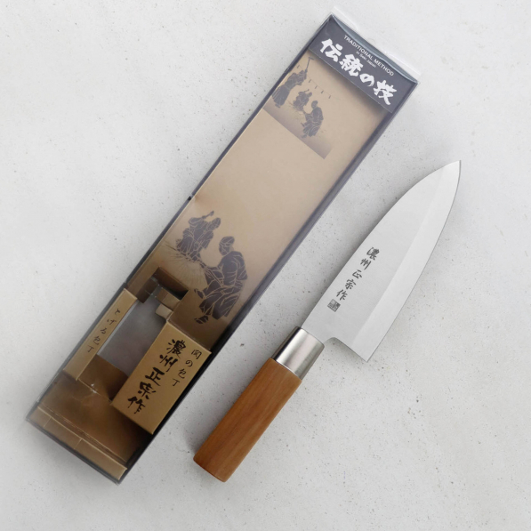 SATAKE Masamune 16 cm - nóż Deba ze stali nierdzewnej