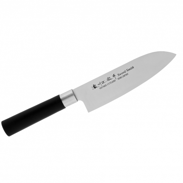 SATAKE Saku 17 cm - nóż japoński Santoku ze stali nierdzewnej