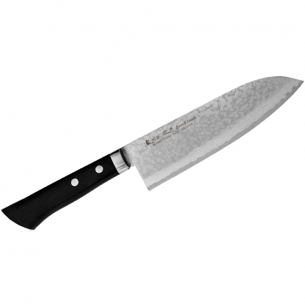 SATAKE Unique Sai VG-10 17 cm czarny - nóż japoński Santoku ze stali nierdzewnej