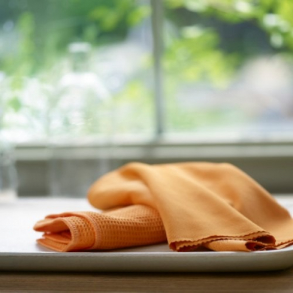 Ściereczki do mycia okien z mikrowłókna E-CLOTH WINDOW POMARAŃCZOWE 2 szt. 