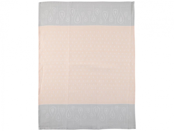 Ręcznik kuchenny bawełniany MISS LUCY SOLTARE BEŻOWY 50 x 70 cm