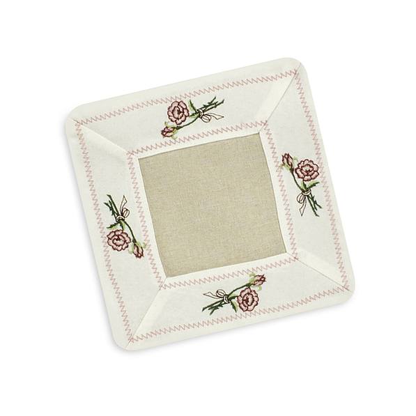 Serwetka poliestrowa JEDEKA RÓŻA BEŻOWA 20 x 20 cm