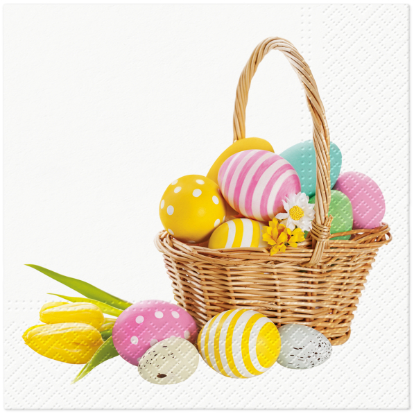 Serwetki papierowe wielkanocne PAW BASKET OF JOY 20 szt.