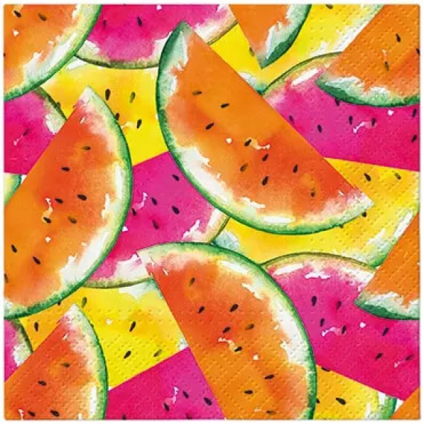 Serwetki papierowe dekoracyjne PAW JUICY WATERMELONS 20 szt.