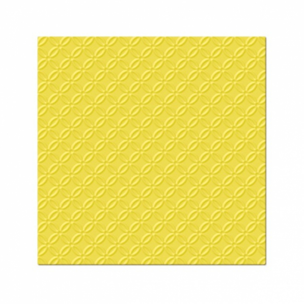 Serwetki papierowe dekoracyjne z kieszonkami na sztućce PAW DECOR COLLECTION ŻÓŁTE 36 szt.