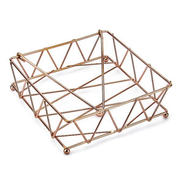 Serwetnik metalowy COPPER PŁASKI MIEDZIANY 