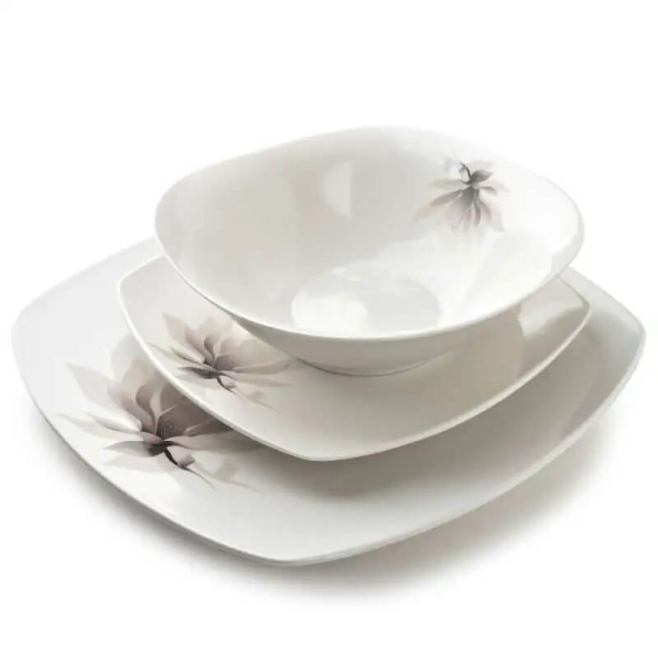 Serwis obiadowy porcelanowy AFFEK DESIGN MAGNOLIA na 6 osób (18 el.)