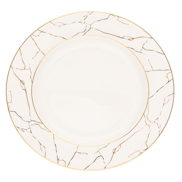 Serwis obiadowy porcelanowy MARIAPAULA NOVA MARBLE ECRU na 6 osób (24 el.)