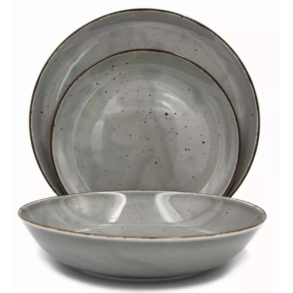 Serwis obiadowy porcelanowy na 6 osób ĆMIELÓW ŻYWIOŁY (18 el.)