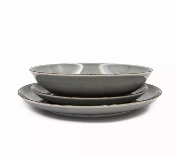 Serwis obiadowy porcelanowy na 6 osób ĆMIELÓW ŻYWIOŁY (18 el.)