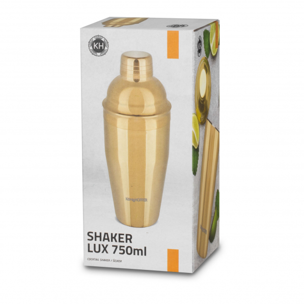 Shaker barmański do drinków i koktajli ze stali nierdzewnej KONIGHOFFER 750 ml