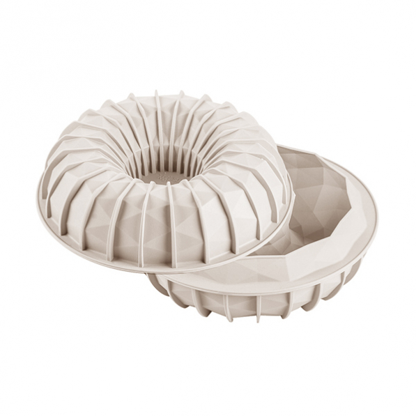 SILIKOMART 3Design Gioia 21 cm szara - forma do pieczenia ciasta silikonowa