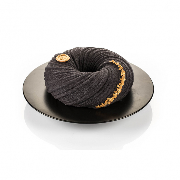 SILIKOMART 3Design Intreccio 21 cm szara - forma do pieczenia ciasta silikonowa