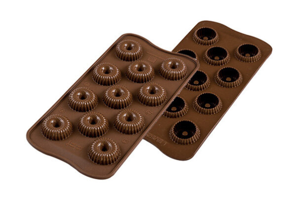 SILIKOMART Korona 3D - forma do czekoladek i pralin silikonowa