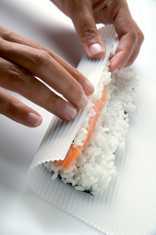 LEKUE Makisu biała - mata do sushi silikonowa