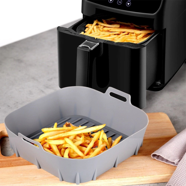 Silikonowy wkład do frytkownicy beztłuszczowej Air Fryer 20,5 x 20,5 cm