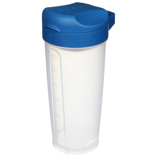 SISTEMA Active Shaker 0,75 l - shaker do odżywek i białka plastikowy